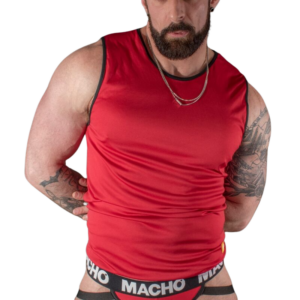 Macho - Camiseta Roja S/M