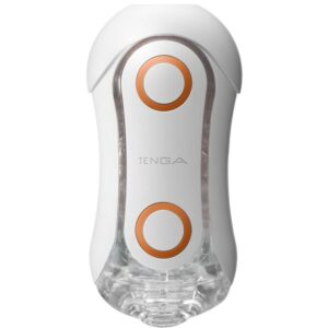 Tenga - Flip Orb Strong Masturbador Crash Blanco Y Naranja