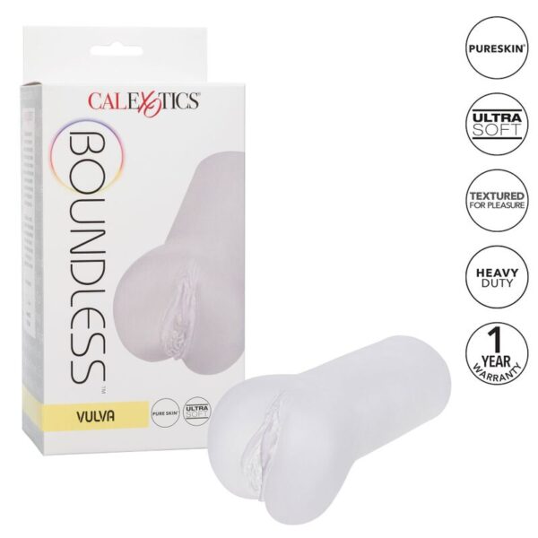 Calexotics - Boundless Vulva Masturbador Transparente - Imagen 2