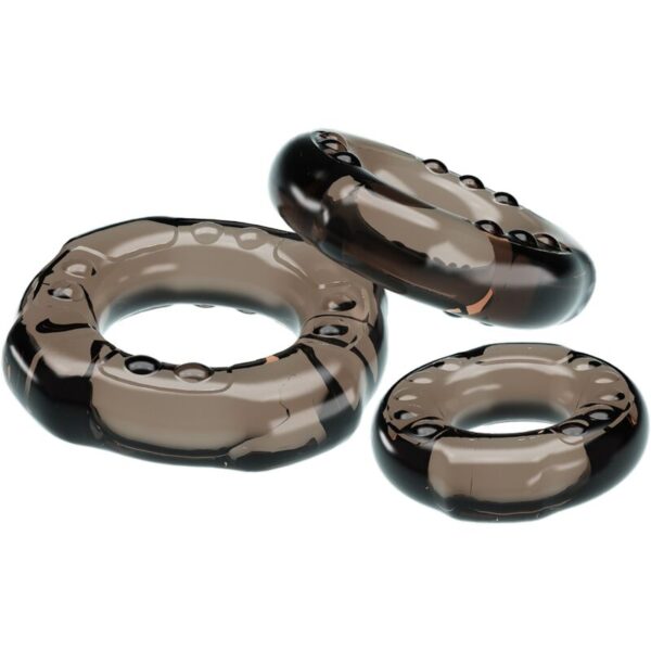 Baile - Cock Rings Yvonne Set 3 Anillos Pene - Imagen 2