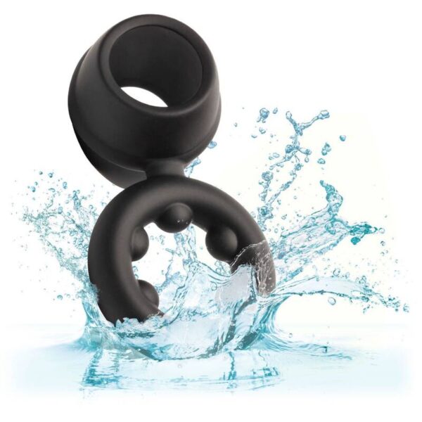 Calexotics - Alpha Dual Magnum Ring Negro - Imagen 4