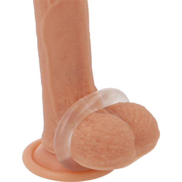 Powering - Super Flexible Y Resistente Anillo Pene  5Cm Pr03 Clear - Imagen 2