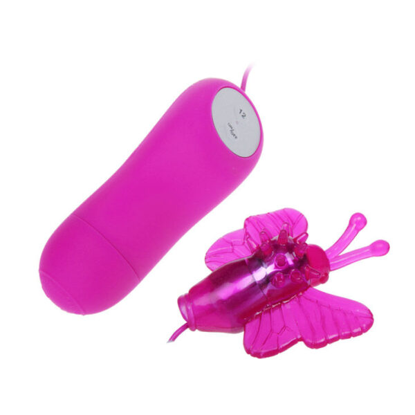 Baile - Cute Secret Mariposa Estimuladora Vibrador 12V - Imagen 3