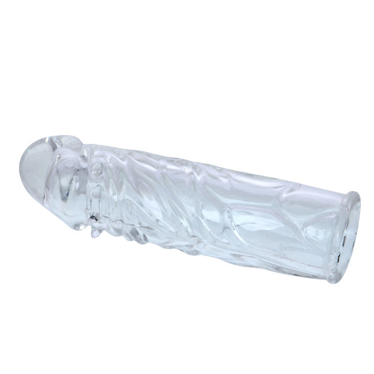 Baile - Funda Lila Para El Pene En Silicona Adaptable 13 Cm 5 Baile - Funda Lila Para El Pene En Silicona Adaptable 13 Cm - Imagen 5