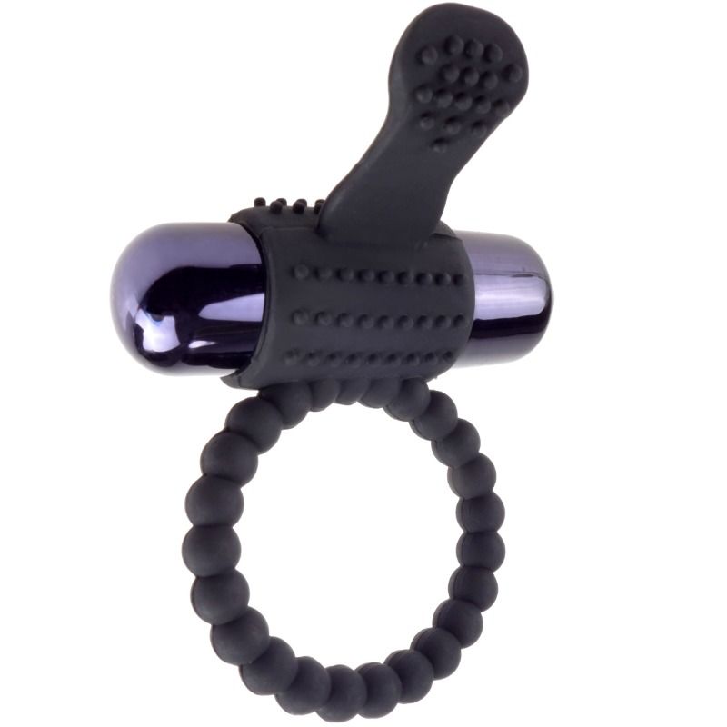 Fantasy C-Ringz - Anillo Vibrador De Silicona Negro 1 Fantasy C-Ringz - Anillo Vibrador De Silicona Negro