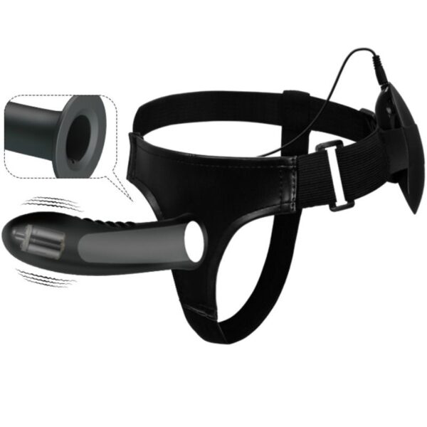 Pretty Love - Myron Strap On Con Vibracion Y Dildo Hueco - Imagen 6