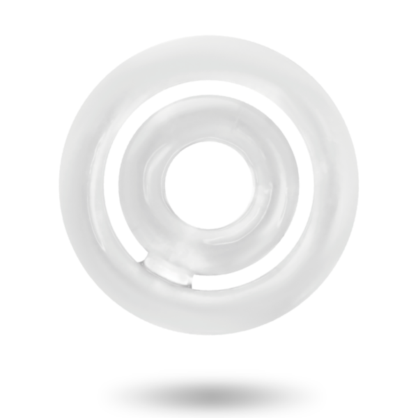 Addicted Toys - Potenz Set Anillos Pene Clear - Imagen 2