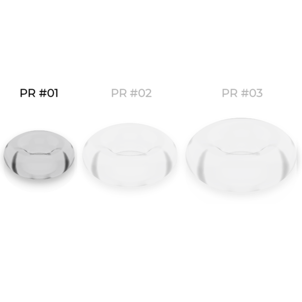 Powering - Super Flexible Y Resistente Anillo Pene  3.5Cm Clear - Imagen 4