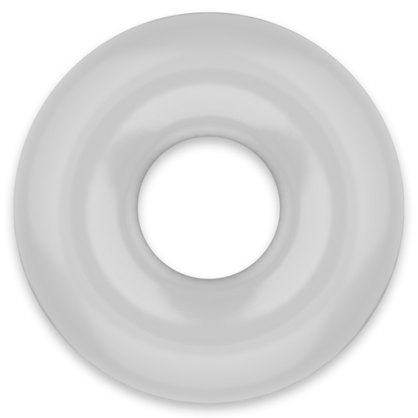 Powering - Super Flexible Y Resistente Anillo Pene  5Cm Pr03 Clear - Imagen 3