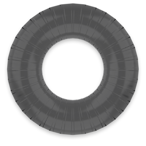 Powering - Super Flexible Y Resistente Anillo Pene  4.5Cm Pr07 Negro - Imagen 3