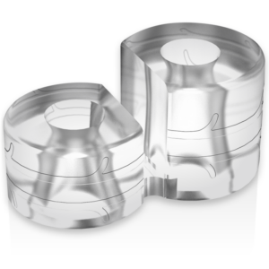 Powering - Super Flexible Y Resistente Anillo Pene Doble Pr09 Clear