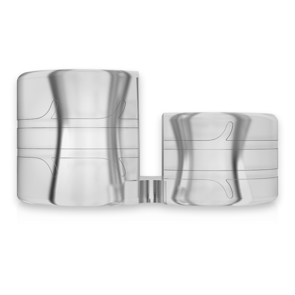 Powering - Super Flexible Y Resistente Anillo Pene Doble Pr09 Clear - Imagen 6