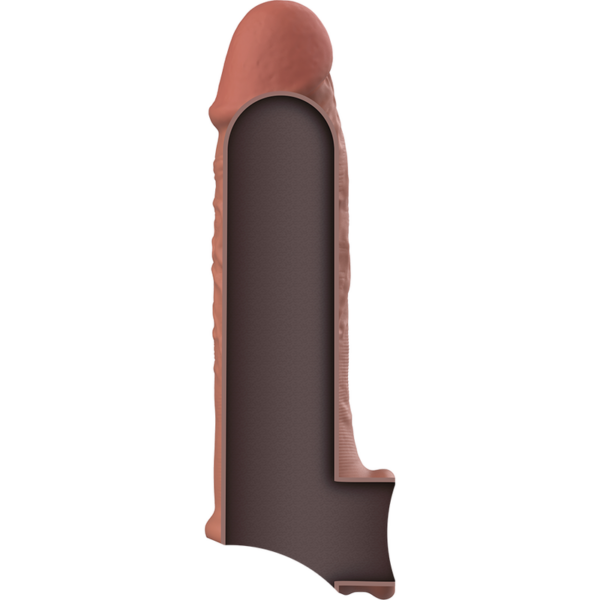 Virilxl - Extension De Pene Liquid Silicone V9 Marrón - Imagen 4