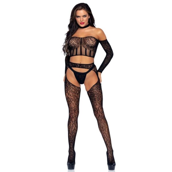 Leg Avenue - Set Tres Piezas Talla Unica - Imagen 2
