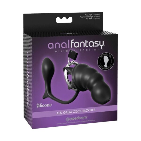 Anal Fantasy Elite Collection - Ass-Gasm Cock Blocker - Imagen 3