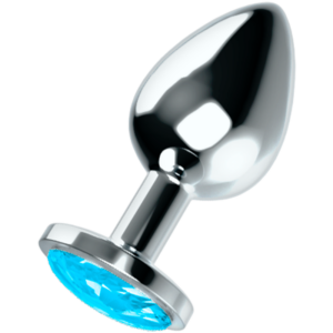 Ohmama - Plug Anal Con Cristal Azul S