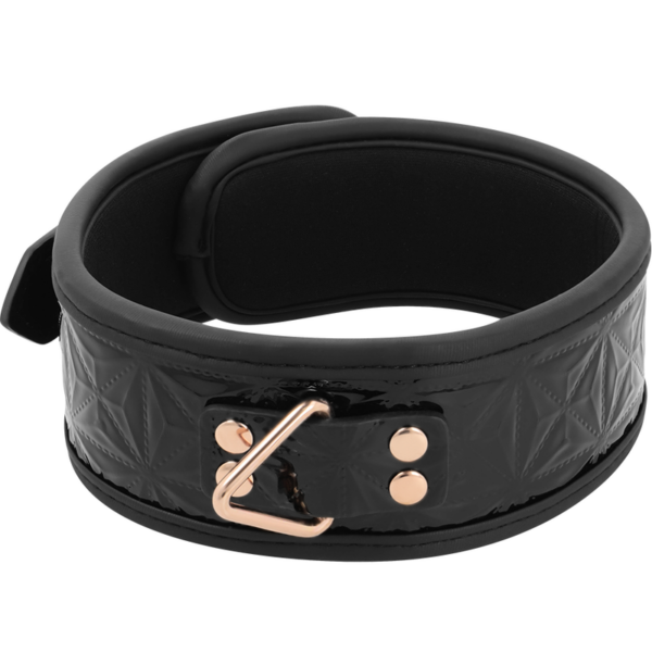 Begme - Black Edition Collar Cuero Vegano Con Forro De Neopreno - Imagen 3