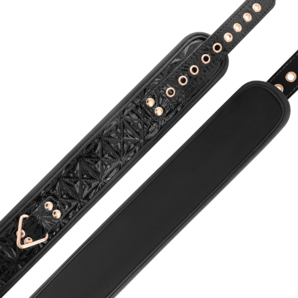 Begme - Black Edition Collar Cuero Vegano Con Forro De Neopreno - Imagen 4