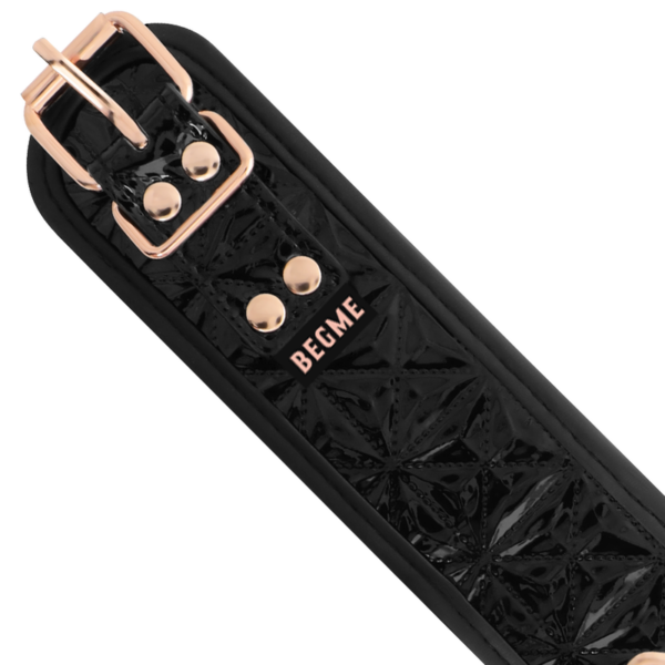 Begme - Black Edition Collar Con Cadenas Y Pinzas Pezones Con Forro De Neopreno - Imagen 5