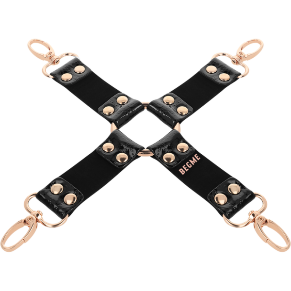 Begme - Black Edition Hog Tie Cuero Vegano - Imagen 4