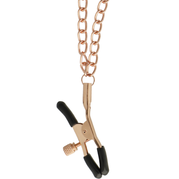 Begme - Black Edition Pinzas Pezones Con Cadena - Imagen 3