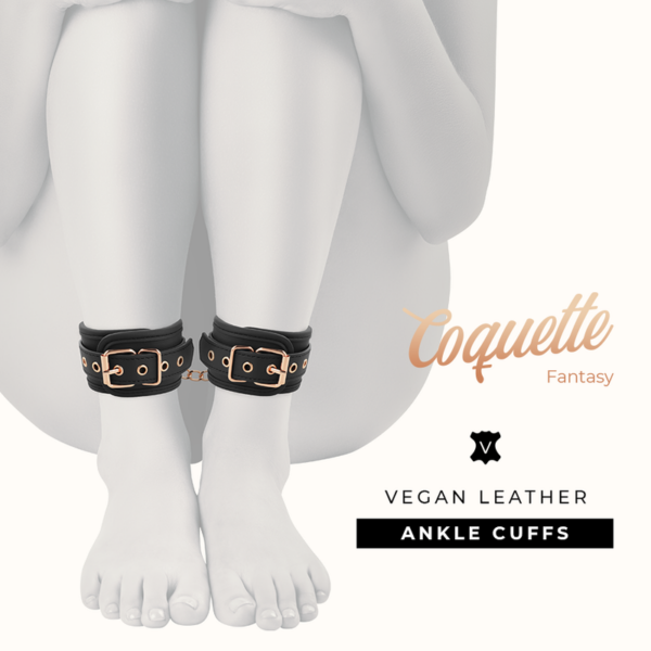 Coquette Chic Desire - Fantasy Esposas Tobillo Con Forro De Neopreno - Imagen 4