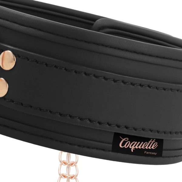 Coquette Chic Desire - Fantasy Collar Con Pinzas Pezones Con Forro De Neopreno - Imagen 6