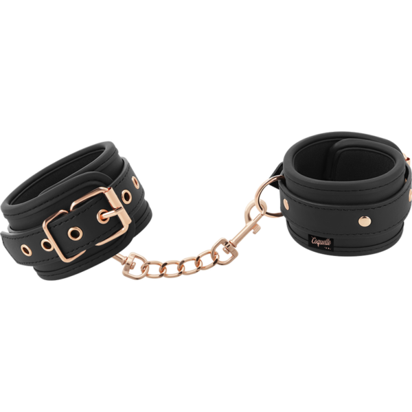 Coquette Chic Desire - Fantasy Esposas Para Manos Cuero Vegano Con Forro De Nopreno - Imagen 3