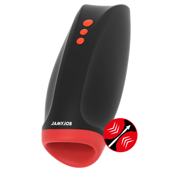 Jamyjob - Novax Masturbador Con Vibracion Y Compresión - Imagen 2