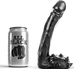 All Black - Dildo Realistico 19 Cm