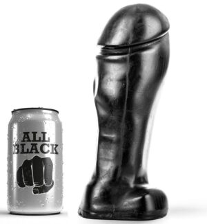 All Black - Dong 22 Cm Punta Ancha