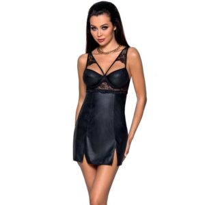 Passion - Loona Chemise Cuero Ecologico S/m