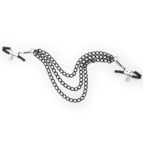 Ohmama Fetish - Pinzas Pezones Con Cadenas Negras - Imagen 3