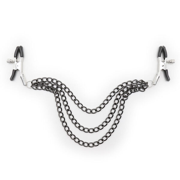 Ohmama Fetish - Pinzas Pezones Con Cadenas Negras - Imagen 4
