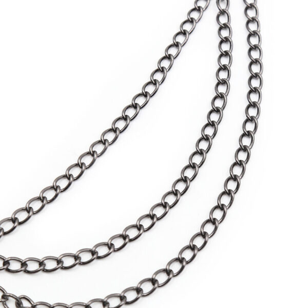 Ohmama Fetish - Pinzas Pezones Con Cadenas Negras - Imagen 6