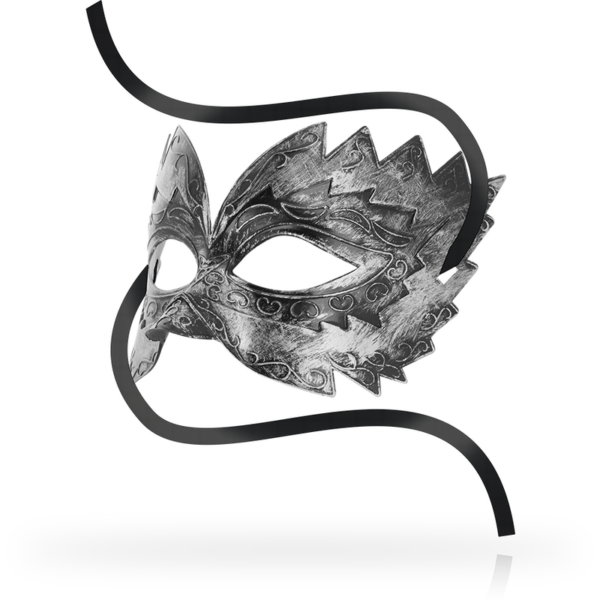Ohmama - Masks Antizaz Estilo Veneciano Silver - Imagen 2