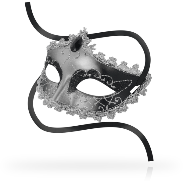 Ohmama - Masks Antifaz Black Diamond Gris - Imagen 2