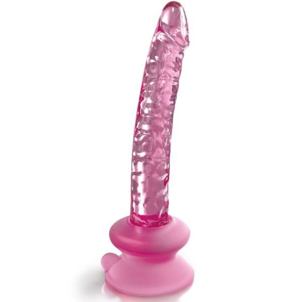 Icicles - N. 86 Dildo Vidrio Con Ventosa