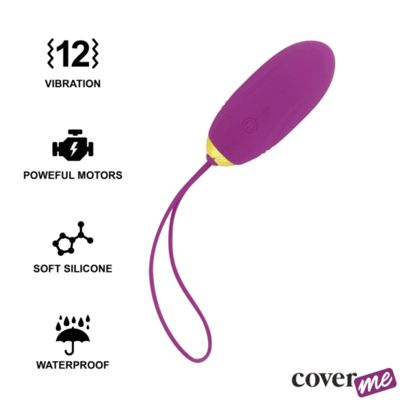 Coverme - Huevo Control Remoto Lapi Lila