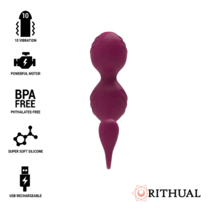 Ritual Nisha Bolas Kegel Recargables Vibradoras Orquidea