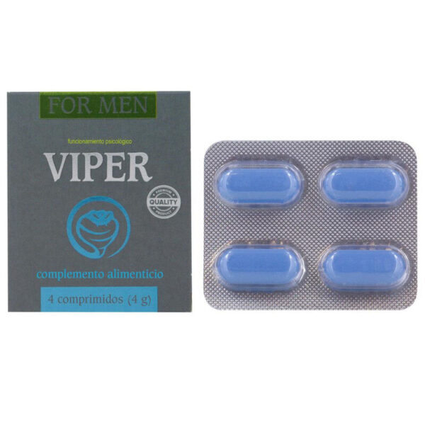 Cobeco - Viper Potenciador Masculino 4 Capsulas