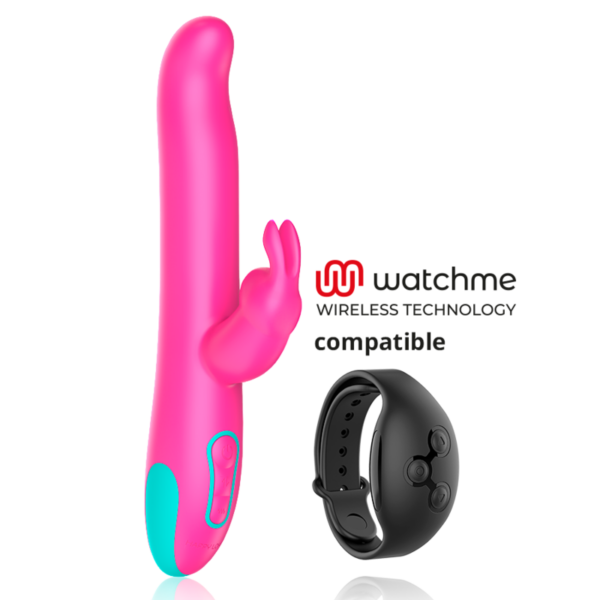 Happy Loky - Pluto Rabbit Vibrator &Amp; Rotator Compatible Con Watchme Wireless Technology - Imagen 2