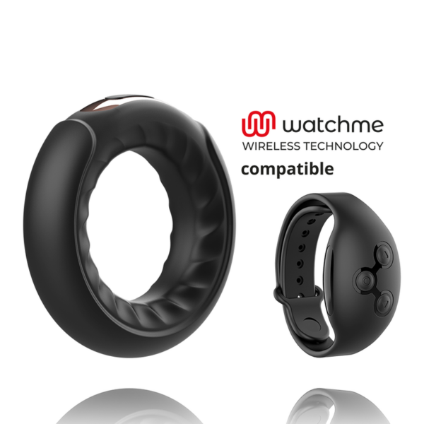 Anbiguo - Adriano Anillo Vibrador Compatible Con Watchme Wireless Technology - Imagen 3