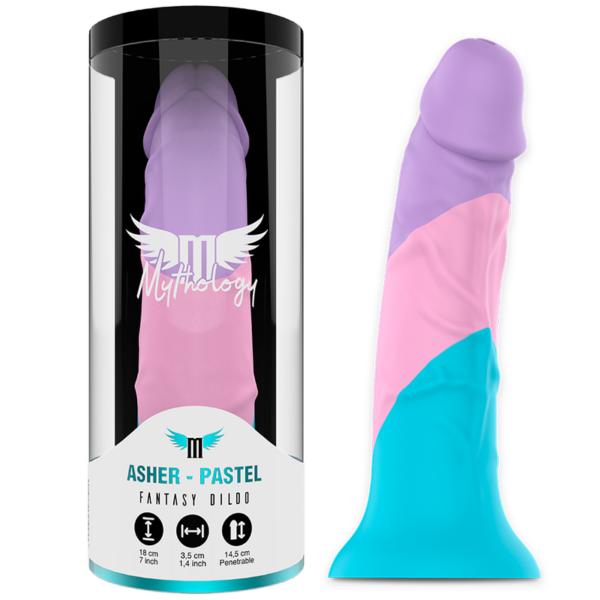 Mythology - Asher Pastel Dildo - Imagen 3
