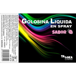 Taloka - Spray Golosina LÍquida Fresa