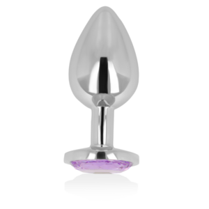 Ohmama - Plug Anal Con Cristal Violeta 9 Cm