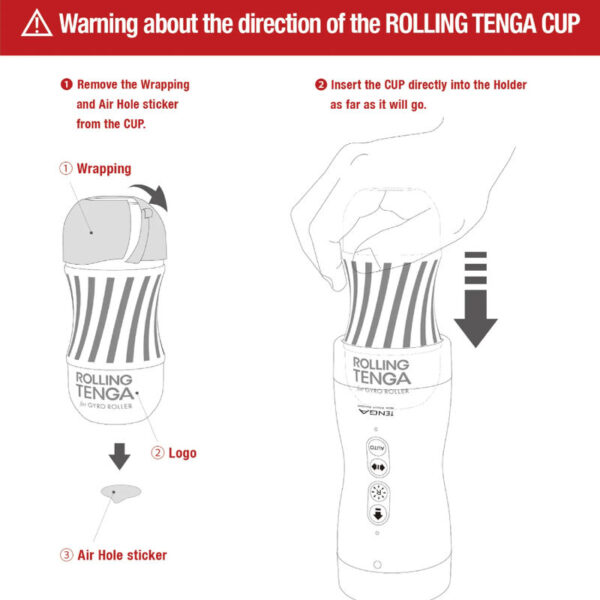 Tenga - Vacuum Gyro Roller Succión &Amp; Rotación - Imagen 6