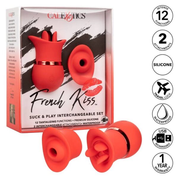 Calexotics - French Kiss Suck &Amp; Play Set - Imagen 2
