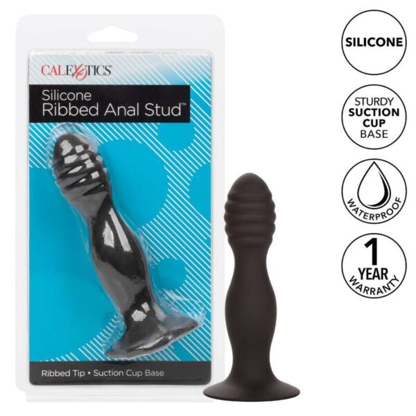 Calexotics - Ribbed Anal Stud - Imagen 2