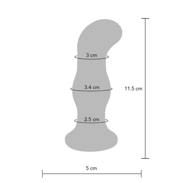 Toyjoy - The Gleaming Plug Cristal Vibrador - Imagen 2